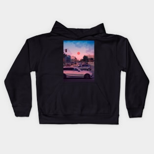 Sunset Colors Kids Hoodie